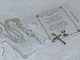 6mm AB Crystal Rosary